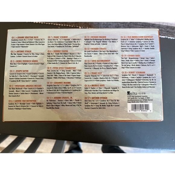 Classical Masterpieces of the Millennium, 20 CD set‎ Still In Factory Seal - Picture 4 of 4